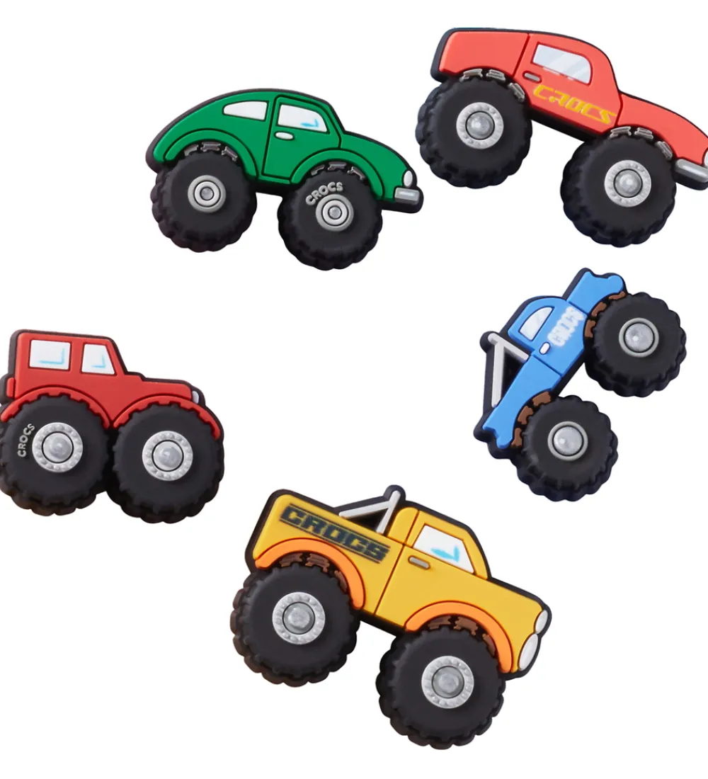 Crocs Smykker>Vedhæng - Monster Truck - 5-pak
