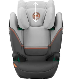 Cybex Autostole></noscript>Autostol - Solution S2 I-Fix - Lava Grey Mid Grey