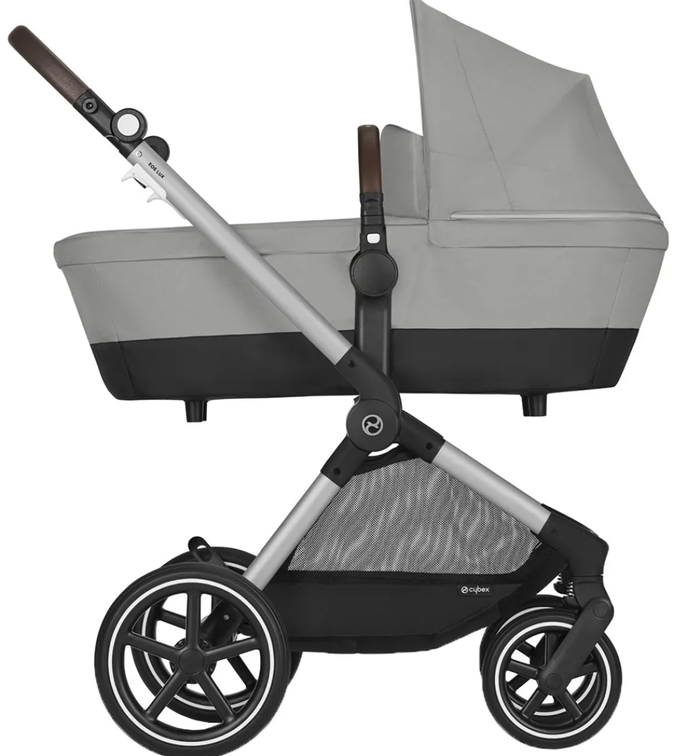 Cybex Klapvogne|Barnevognsudstyr|Klapvogn/Barnevogn - Eos Lux - 2-i-1 - Stone Grey