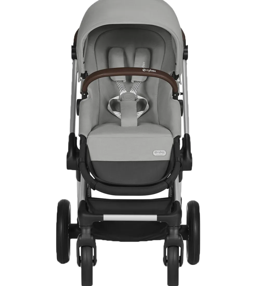 Cybex Klapvogne|Barnevognsudstyr|Klapvogn/Barnevogn - Eos Lux - 2-i-1 - Stone Grey