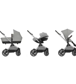 Cybex Klapvogne|Barnevognsudstyr|Klapvogn/Barnevogn - Eos Lux - 2-i-1 - Stone Grey