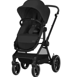 Cybex Klapvogne>Klapvogn/Barnevogn - Eos Lux - 2-i-1 - Moon Black