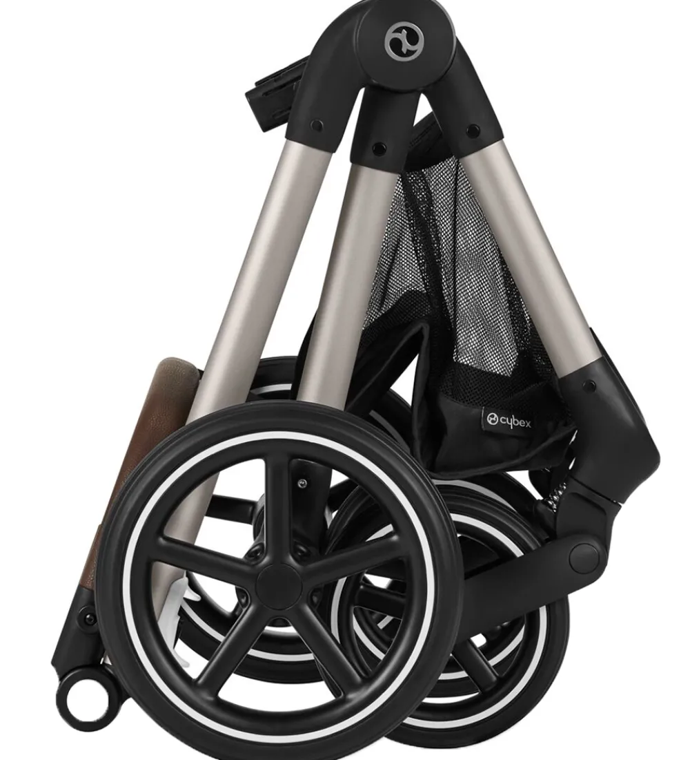 Cybex Klapvogne|Klapvogn/Barnevogn - Eos Lux - 2-i-1 - Seashell Beige