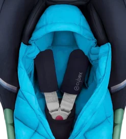 Cybex Køreposer></noscript>Kørepose - Snøgga Mini 2 - Beach Blue/Turquise