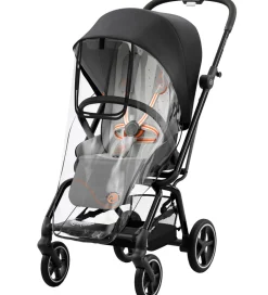 Cybex Klapvogne|Barnevognsudstyr>Regnslag - Eezy S Twist2 Line - Transparent/Sort