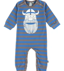 Børn Danefæ Heldragter|Heldragt - Dananis - Warm Blue/Cold Brown Erik