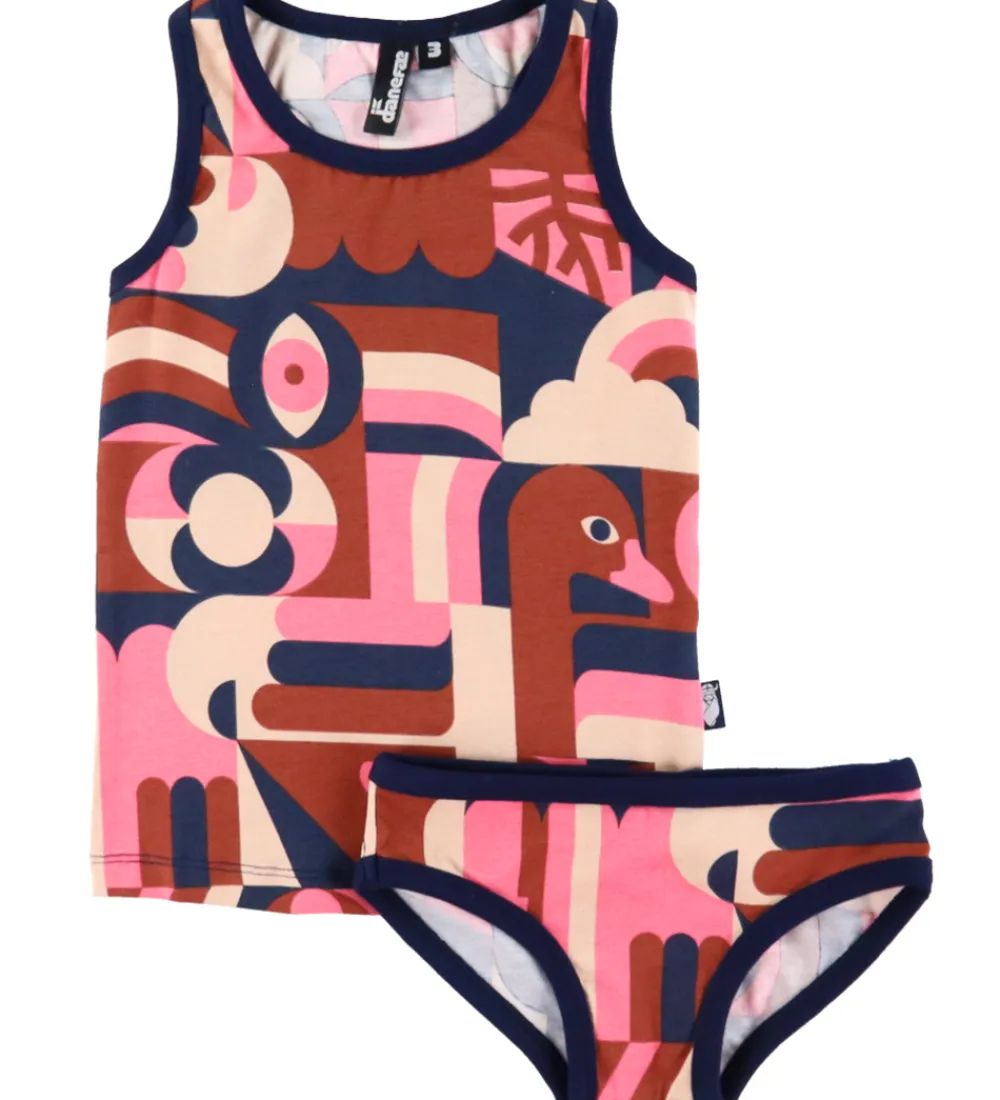 Børn Danefæ Undertøj>Undertøj - 2-delt - Danekrokus - Powder Peak Experience