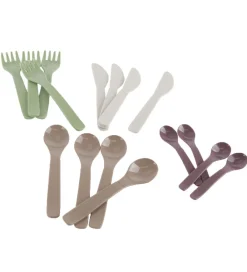Dantoy Legekøkken Og Legemøbel|Bestikkasse - Green Garden - 17 Dele