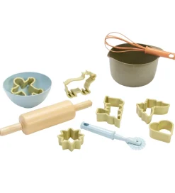 Dantoy Legekøkken Og Legemøbel|BIO Plastic Bagesæt - 11 Dele - Pastel