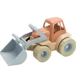 Dantoy Traktorer|BIO Plastic Traktor m. Grab - 29 cm - Pastel