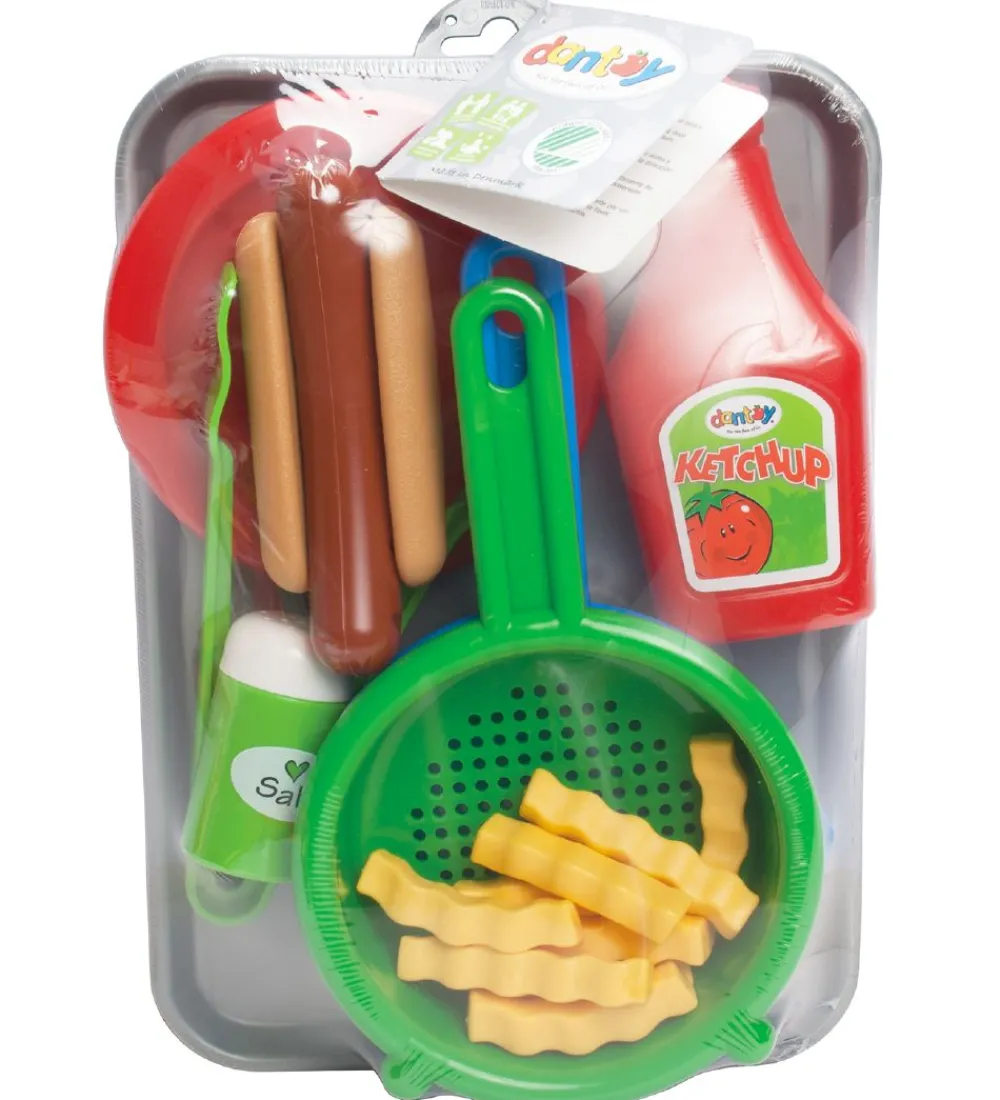Dantoy Legekøkken Og Legemøbel>Hotdogsæt - 22 dele