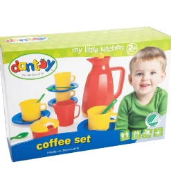 Dantoy Legekøkken Og Legemøbel>Kaffestel - My Little Kitchen - 17 dele