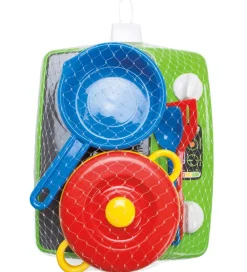 Dantoy Legekøkken Og Legemøbel>Kogepladesæt - My Little Kitchen - 6 dele