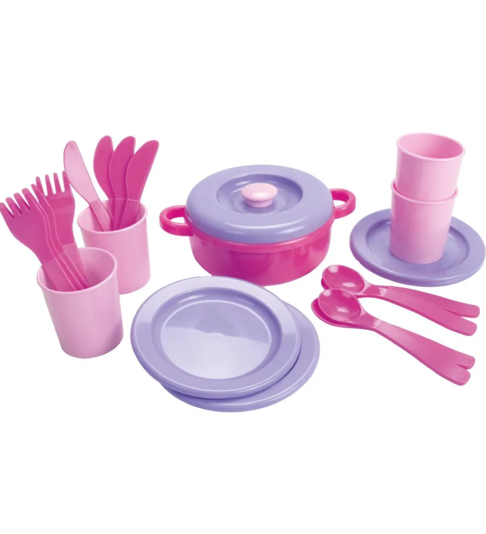 Dantoy Legekøkken Og Legemøbel>My Little Princess Spisesæt - 22 Dele