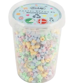 Dantoy Perler|Perler - 1580 stk - Pastel Genbrug