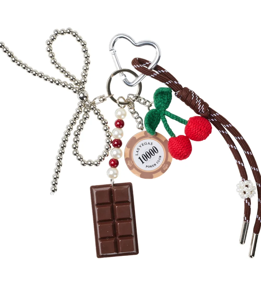 DAY ET Nøgleringe>Nøglering - Chocolate Plum