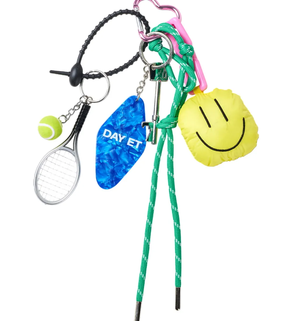 DAY ET Nøgleringe|Nøglering - Sort/Multi