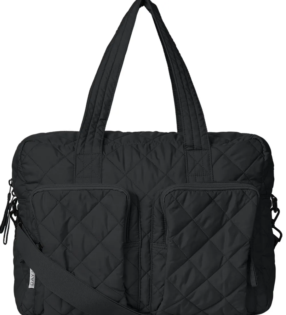 DAY ET Pusletasker>Pusletaske - Mini RE-Q Boarding - Quilted - Sort
