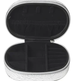 DAY ET Smykkeskrin|Smykker|Smykkeskrin - Disco Jewelry Zip Oval - Silver
