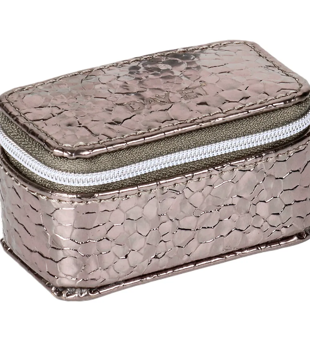 DAY ET Smykker|Smykkeskrin>Smykkeskrin - Disco Jewelry Zip Oval Micro - Gunmetal