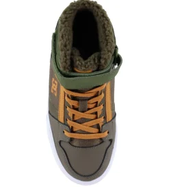 DC Sneakers></noscript>Vinterstøvler - Pure High-Top - Olive/Off White