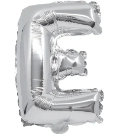 Decorata Party Festartikler>Foileballon - 31 cm - E - Sølv