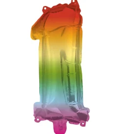 Decorata Party Festartikler>Foileballon - 95 cm - No 1 - Rainbow