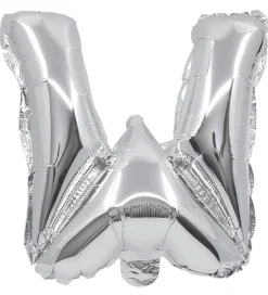 Decorata Party Festartikler|Foileballon - 30 cm - W - Sølv