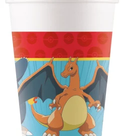 Decorata Party Festartikler>Papkrus - 8-pak - 200 ml - Pokémon