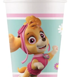 Decorata Party Kop Og Tudekop>Papkrus - 8-pak - 200 ml - Paw Patrol Skye And Ev