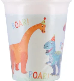Decorata Party Festartikler|Papkrus - 8-pak - 200 ml - Dino Party