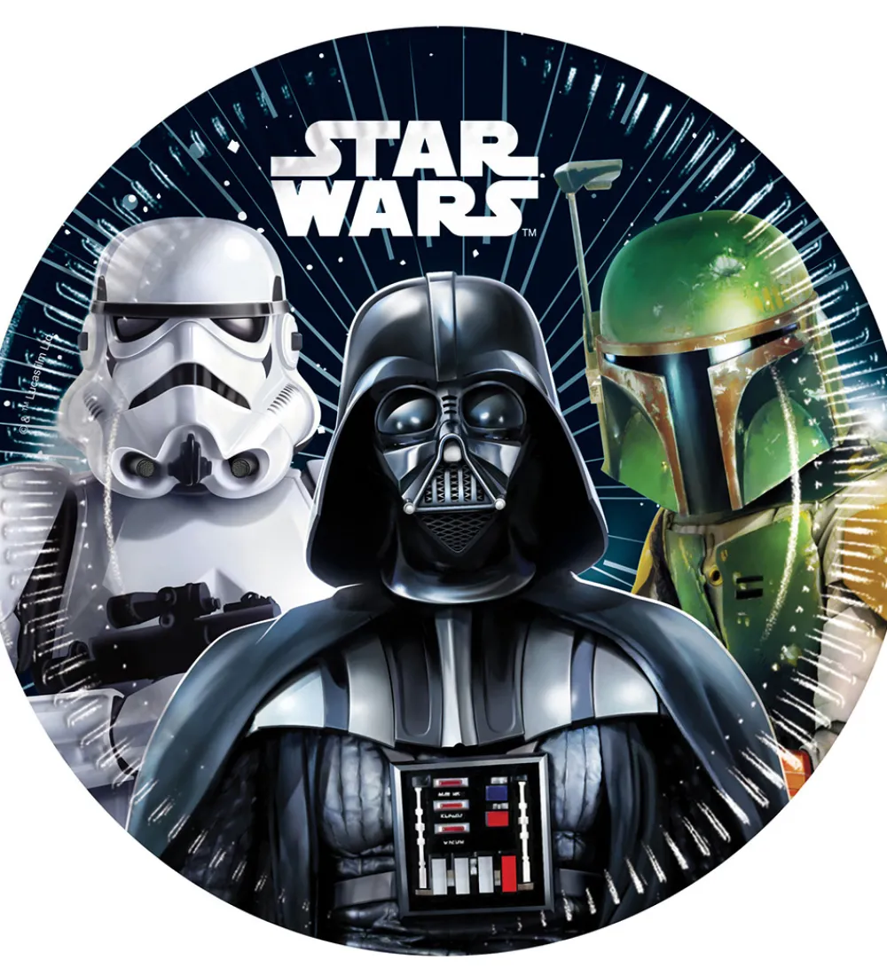 Decorata Party Tallerkener>Paptallerkner - 8-pak - 19,5 cm - Star Wars Galax