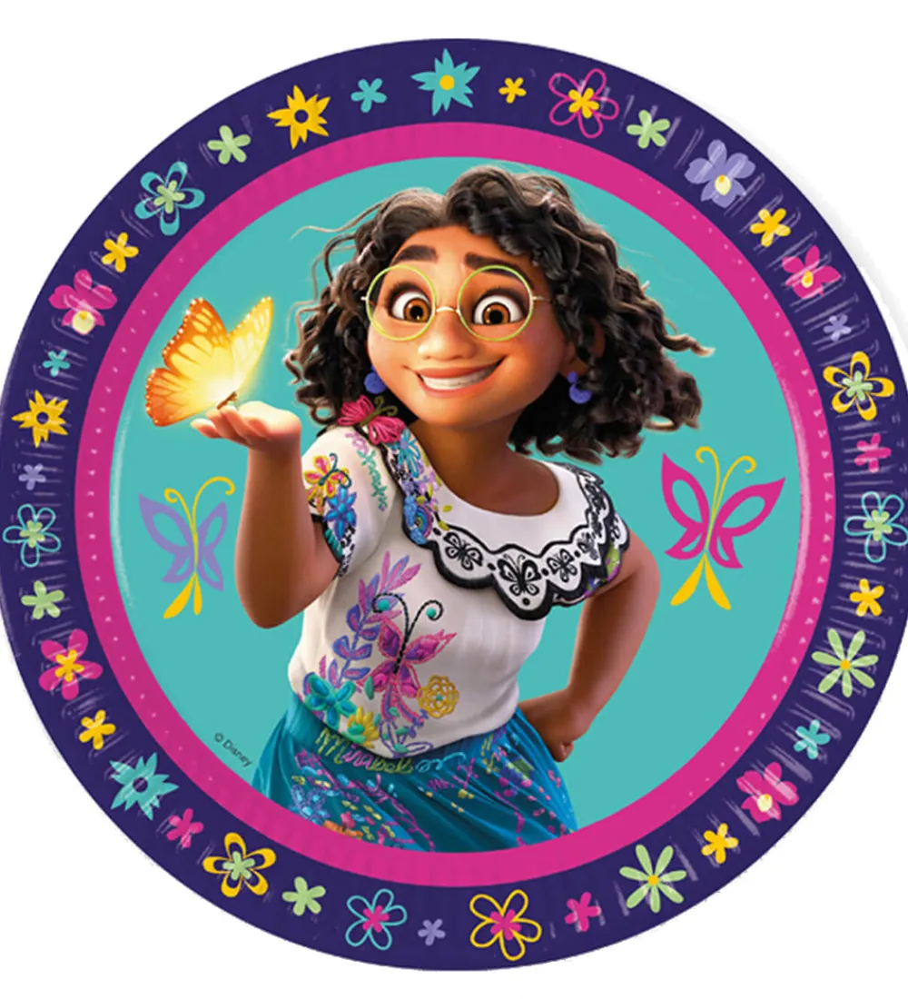 Decorata Party Tallerkener|Paptallerkner - 8-pak - 23 cm - Encanto