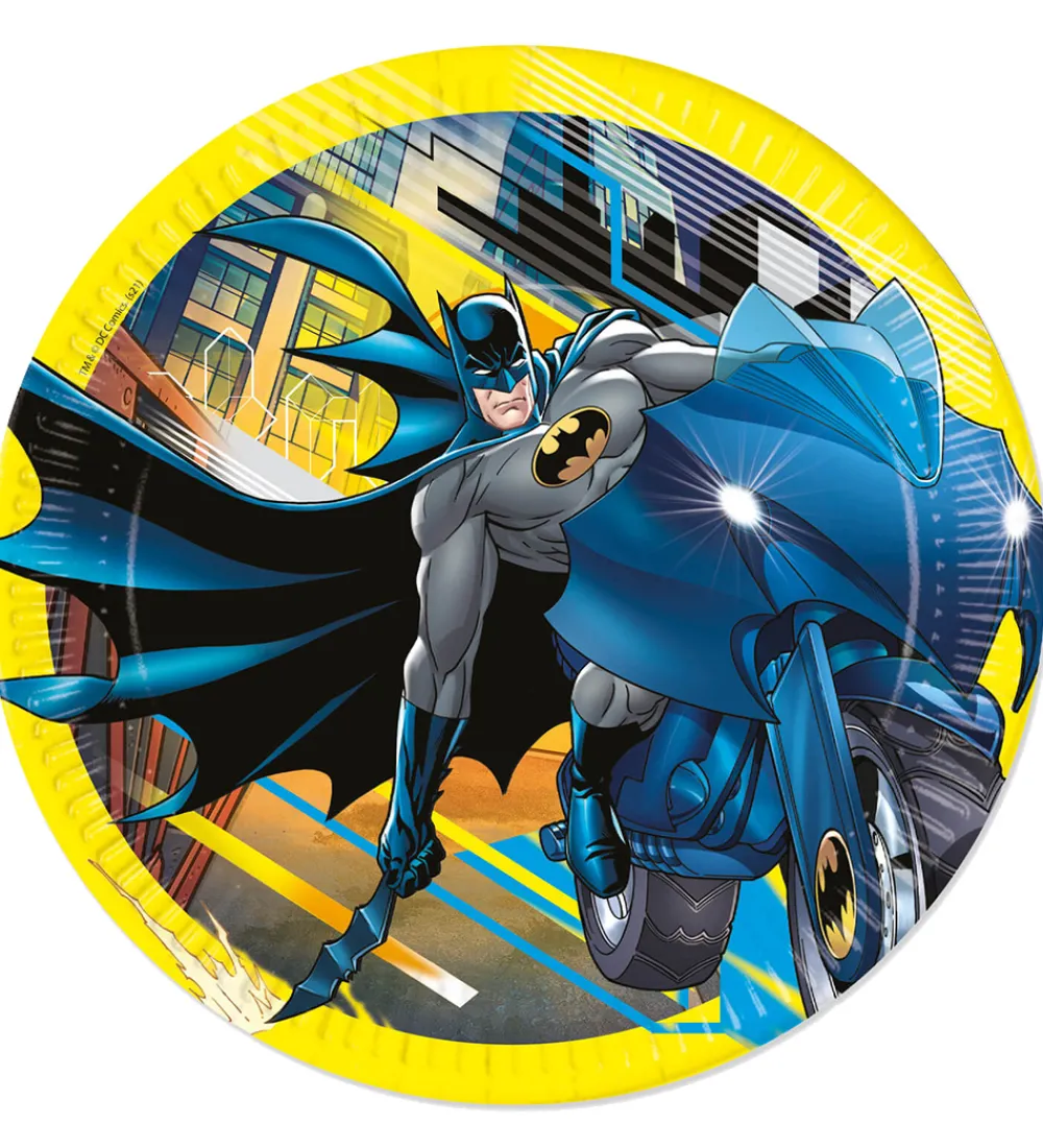 Decorata Party Tallerkener|Paptallerkner - 8-pak - 23 cm - Batman Rogue Rage