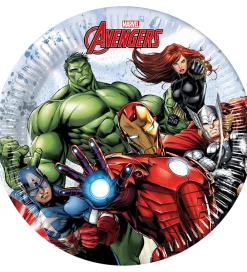 Decorata Party Tallerkener>Paptallerkner - 8-pak - 19,5 cm - Avengers Infini