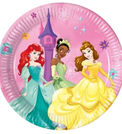 Decorata Party Tallerkener>Paptallerkner - 8-pak - 19,5 cm - Princess Live Y
