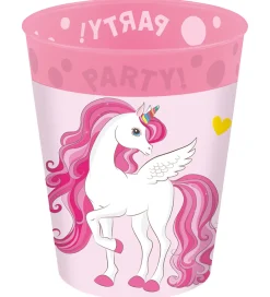 Decorata Party Kop Og Tudekop>Plastikkopper - 4-pak - 250 ml - Unicorn Rainbow