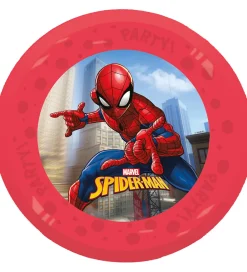 Decorata Party Tallerkener|Plastiktallerkner - 4-pak - 21 cm - Spider-Man Cr