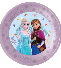 Decorata Party Festartikler>Plastiktallerkner - 4-pak - 21 cm - Frozen Idylli