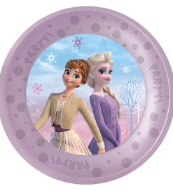 Decorata Party Tallerkener|Plastiktallerkner - 4-pak - 21 cm - Frozen II Win