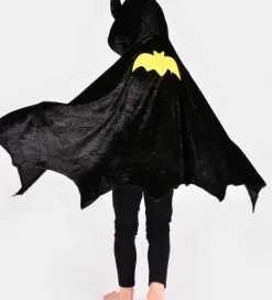 Den Goda Fen Halloween|Udklædningstøj>Udklædning - Flagermus Kappe - Sort