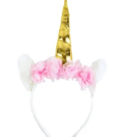 Den Goda Fen Hårbøjler|Udklædning - Hårbøjle - Enhjørning - Hvid/Guld