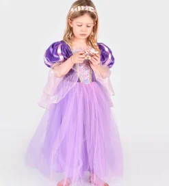 Den Goda Fen Hårbøjler|Udklædning - Rapunzel m. Hårbøjle - Lilla