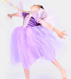 Den Goda Fen Hårbøjler|Udklædning - Rapunzel m. Hårbøjle - Lilla