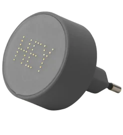 Design Letters Adaptere Og Opladere>Adapter - 12W - Grå/Hey m. Perler