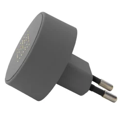 Design Letters Adaptere Og Opladere>Adapter - 12W - Grå/Hey m. Perler