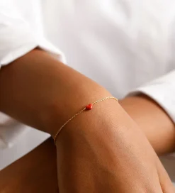 Design Letters Smykker|Armbånd - 20 cm - Guldbelagt - Little Big Love