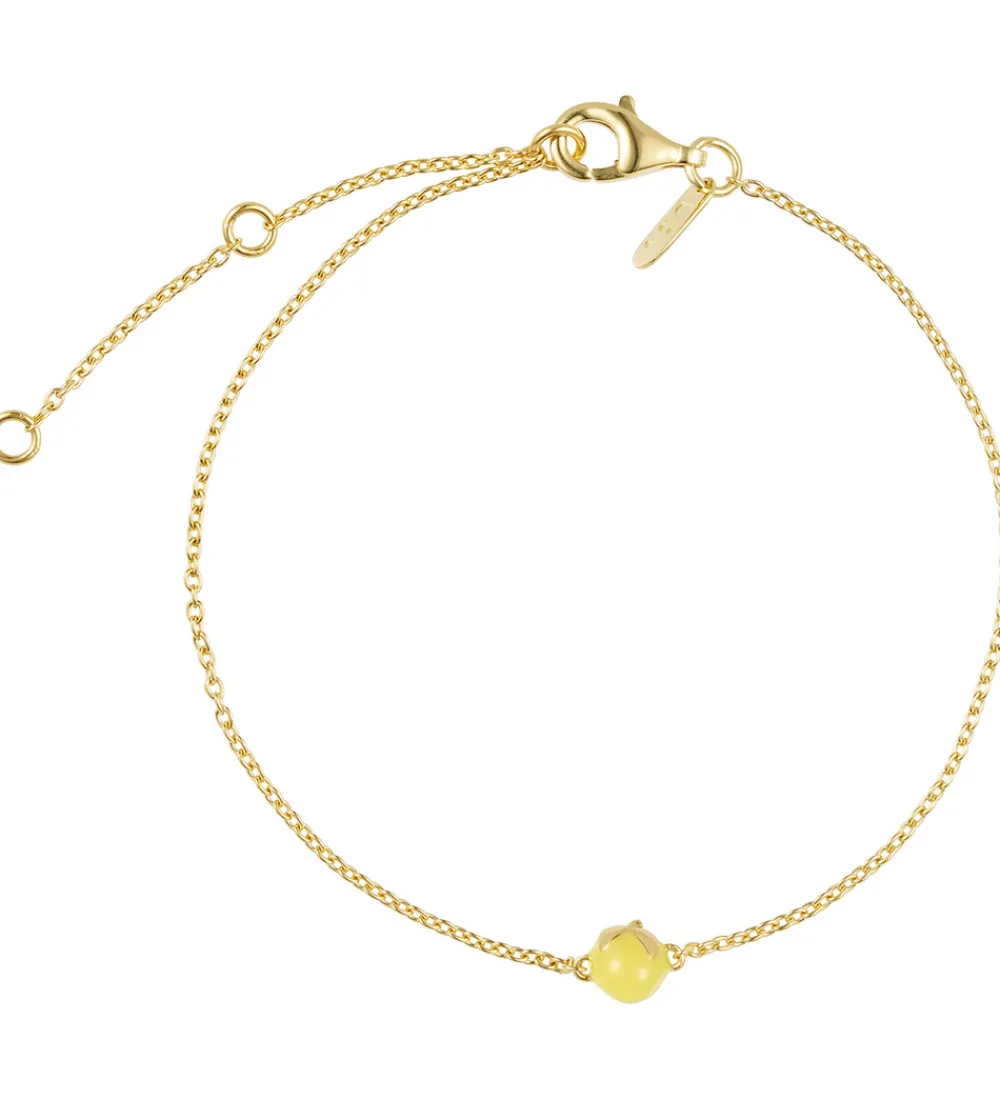 Design Letters Smykker>Armbånd - 20 cm - Guldbelagt - When life gives yo