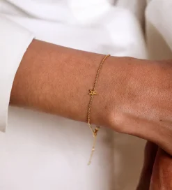 Design Letters Smykker|Armbånd - A - 18K Guldbelagt