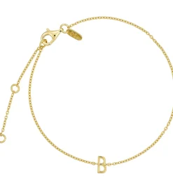 Design Letters Smykker>Armbånd - B - 18K Guldbelagt